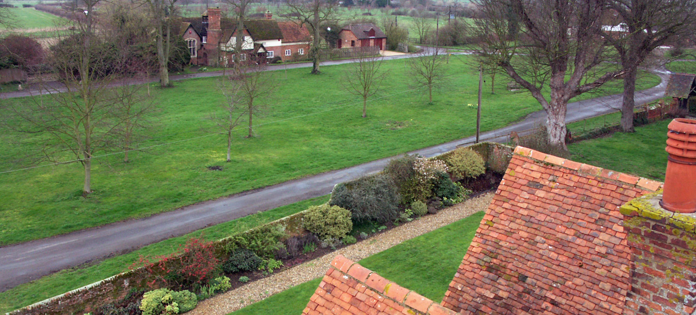 A view of Hulcott Village Green